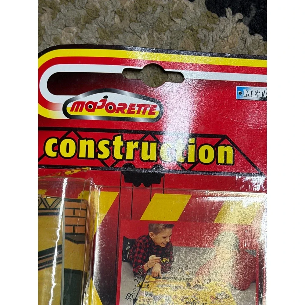 Majorette Construction Serie 926 Die-Cast Set Playmat Vintage Made in France